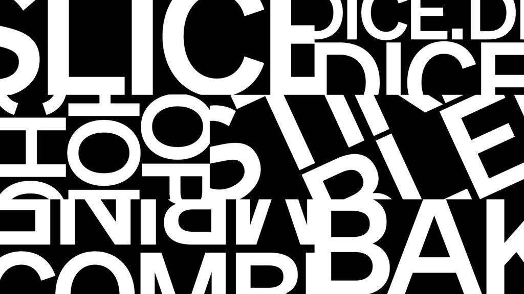 Typography created using FAY's Grid App.