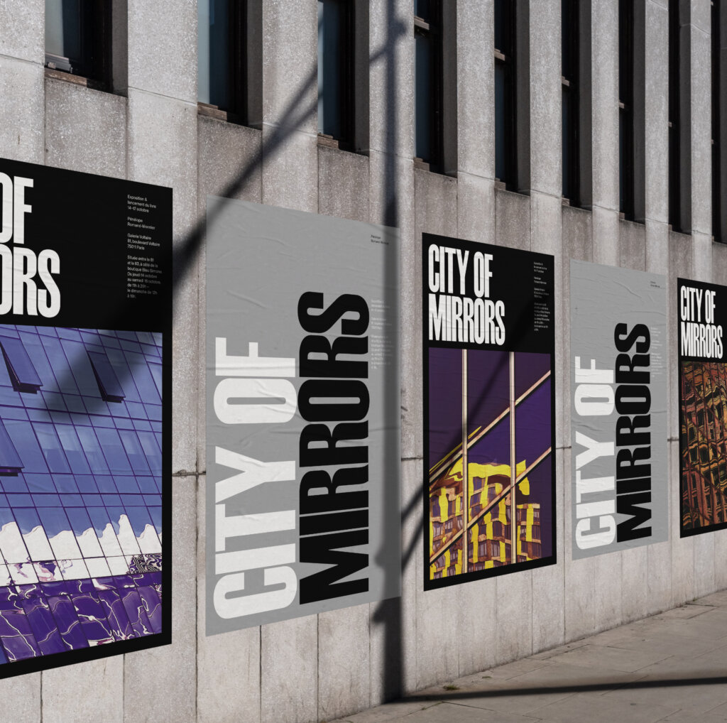 City of Mirrors event posters designed by FAY.