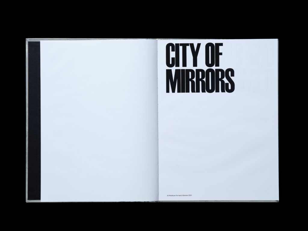 City of Mirrors Title Page. Book Designed by FAY.