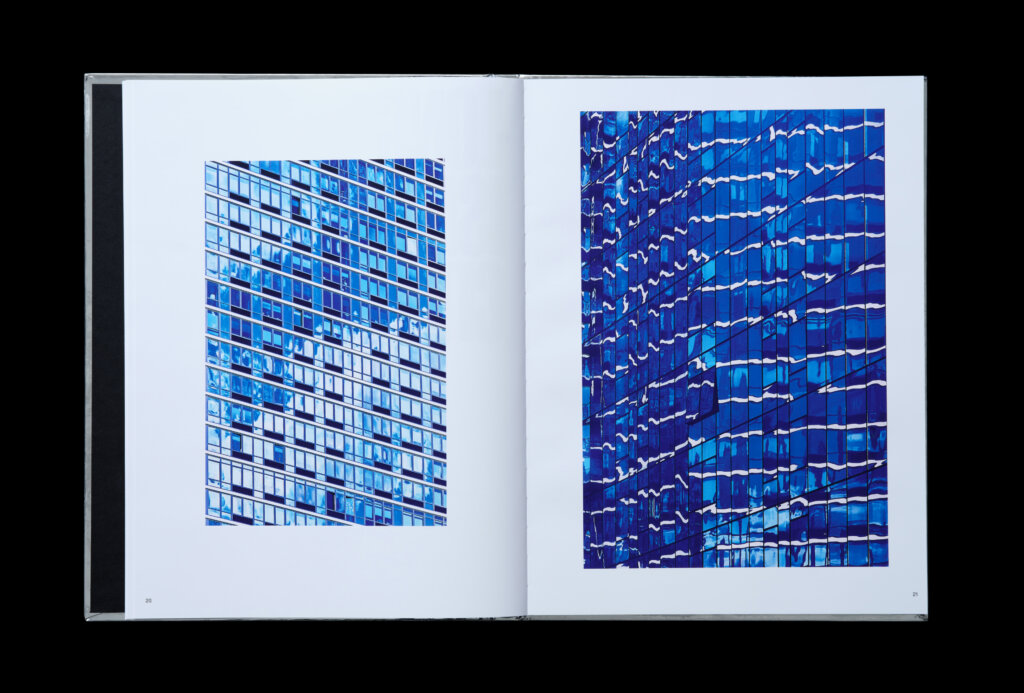 City of Mirrors book spread, designed by FAY.