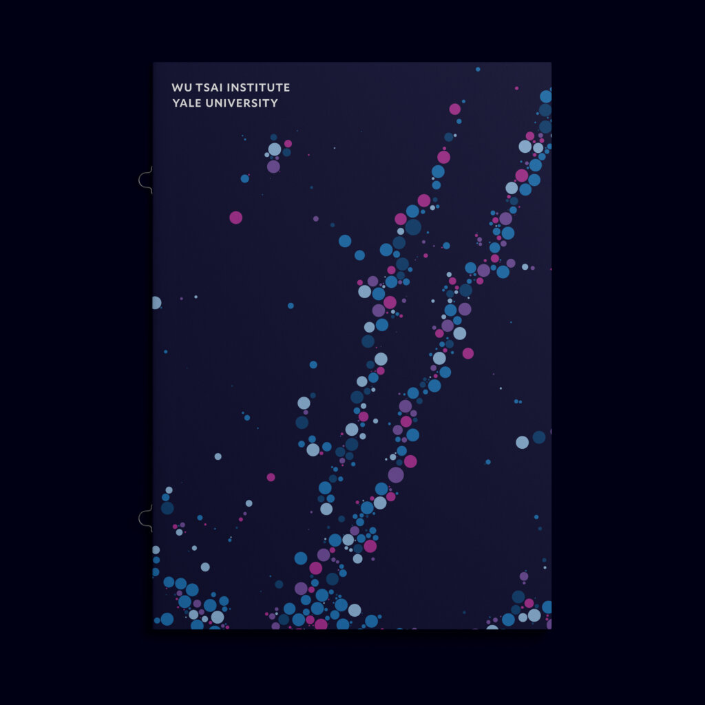 Wu Tsai Institute at Yale University booklet designed by FAY.
