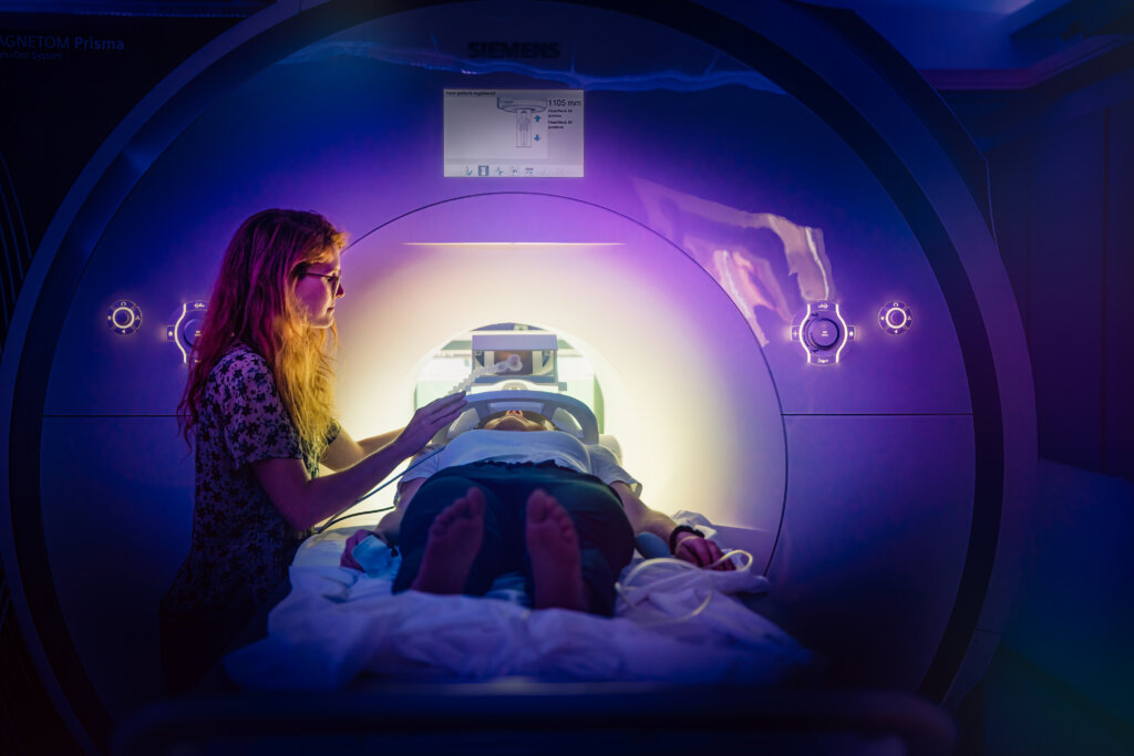 Scan of human subject.