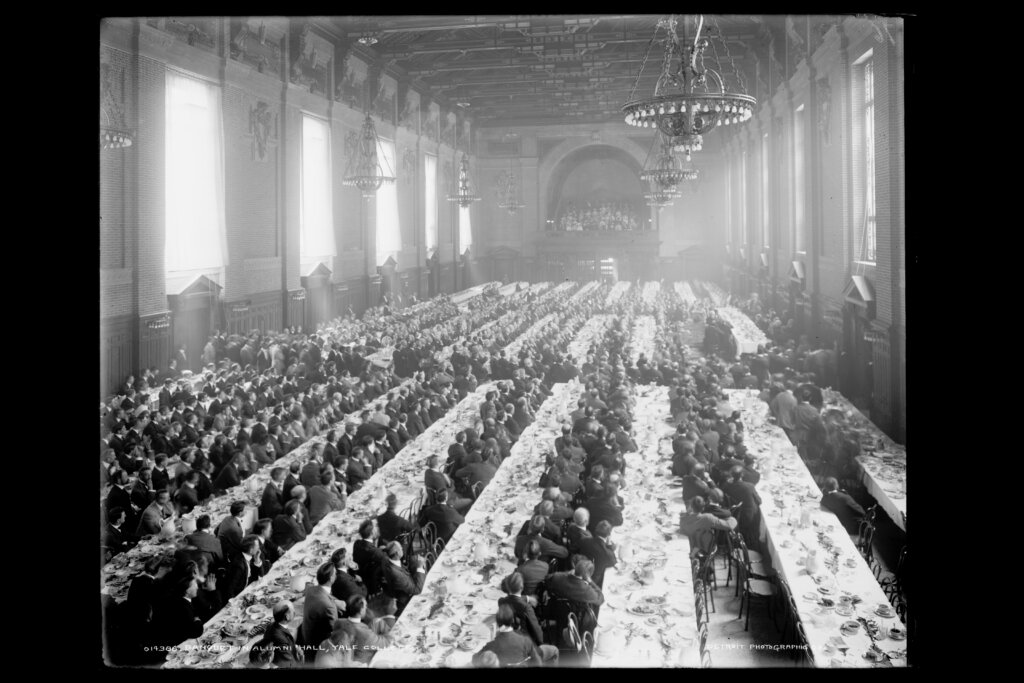 Historical image of the Yale Schwarzman Center.