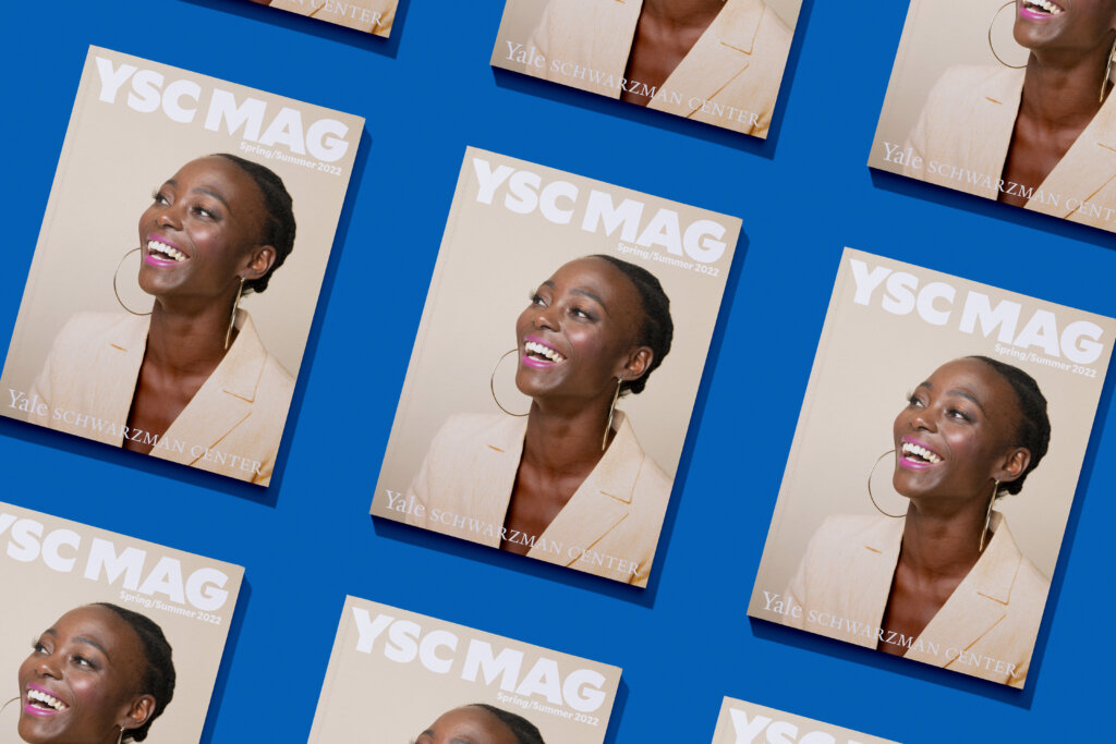 YSC MAG cover designed by FAY.