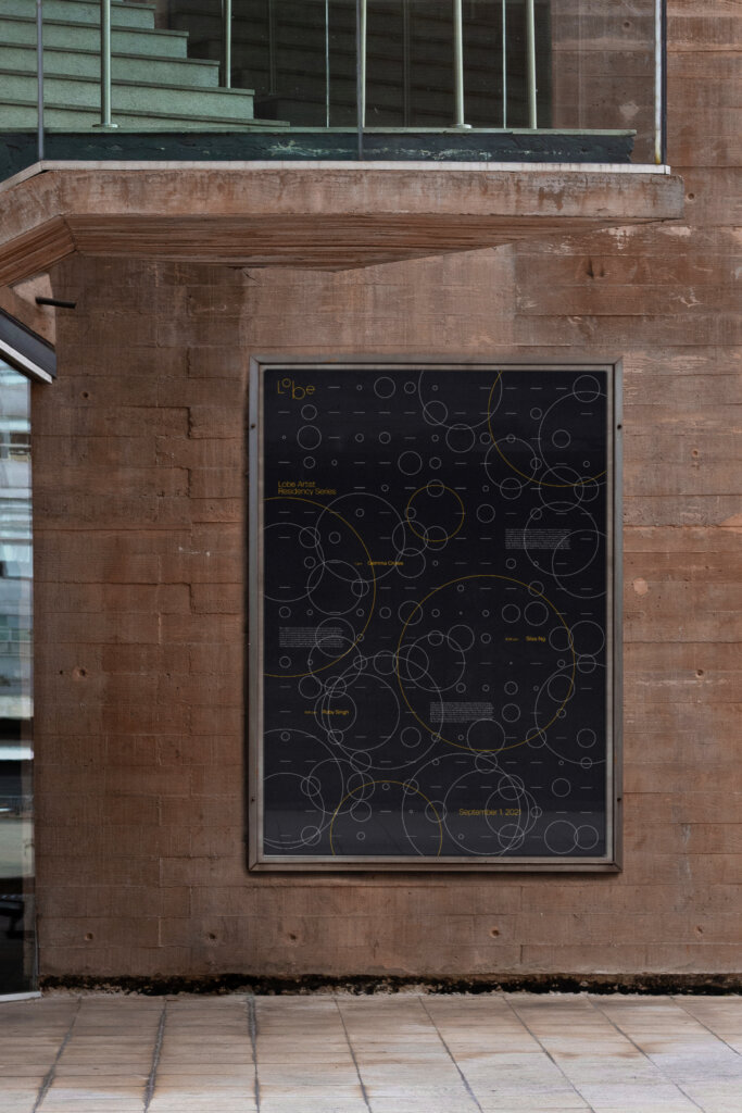 Poster designed by FAY for Lobe.