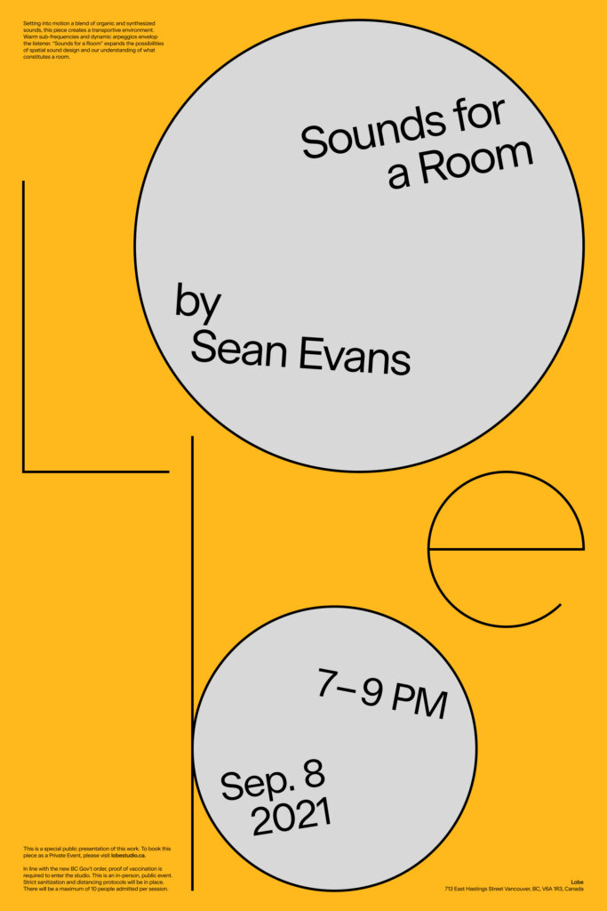 Poster designed by FAY for Lobe.